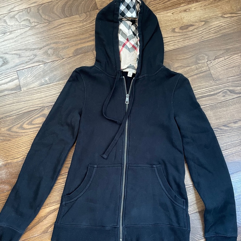 Black Burberry sweatshirt